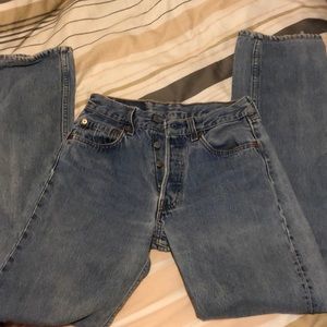 High waisted Levi Jeans
